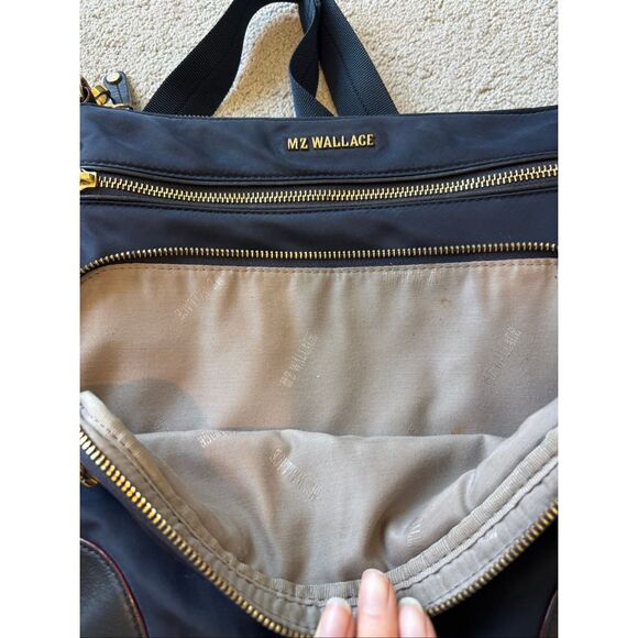 Mz Wallace tribeca downtown crossbody, navy, $318 - Picture 11 of 12